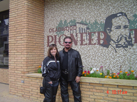Deadwood S.D. Wife and I