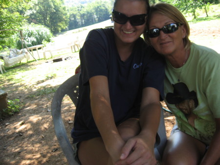 Me and Christy 2009