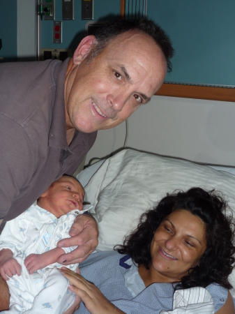 Dave Martin, Kimmy Martin and  Baby Max