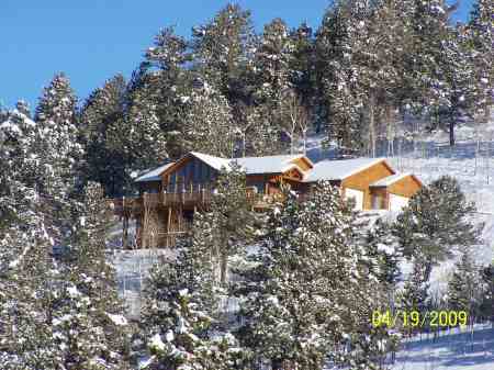 Our home in the mountains of Colorado