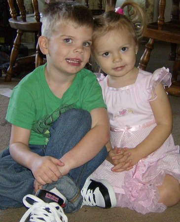 GRAND KIDS JOHN & HANNAH