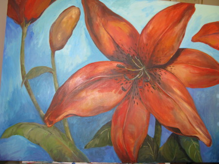 Orange Lilies