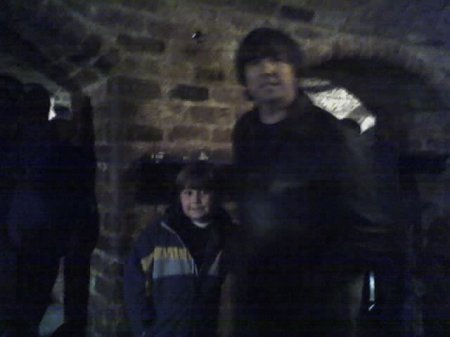 Peter and I in Liverpool's "Cavern club"