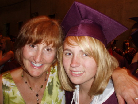 Me and daughter Tess at graduation last year