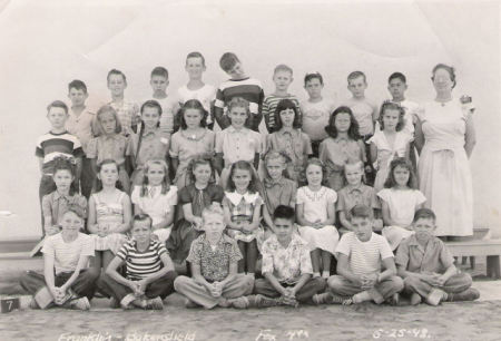 Mrs Fox's 4th Grade Class 1948