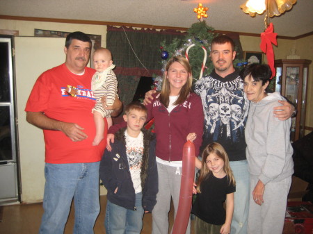 My family at Christmas