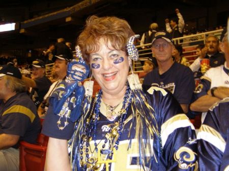 Super Fan Char Farr - St. Louis Rams