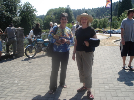 Jeannette and Mo Gibsons' landing