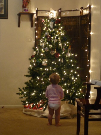 Kaelyn's first tree