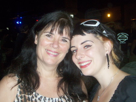 My eldest daughter and me