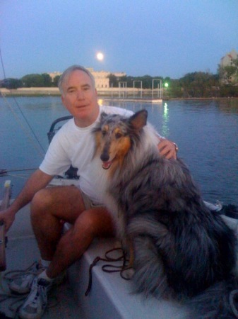 Chuck and Edie at Lake Arlington