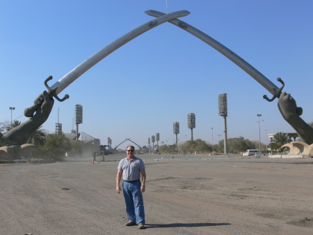 Mel at the Swords in Baghdad