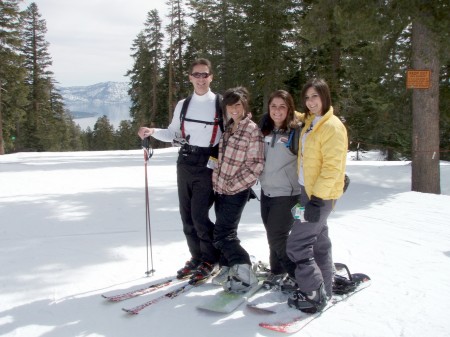 Me and the girls at Northstar