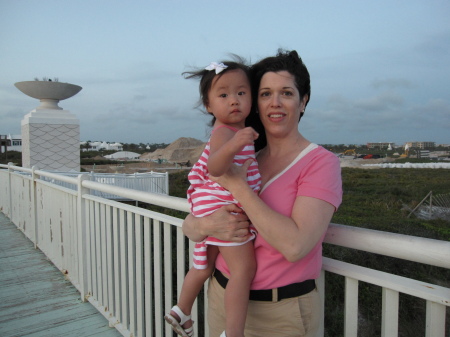 Eleanor and me at Alys Beach, FL