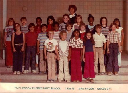 Fay Herron 3rd Grade, Mrs. Polar's Class 1978-