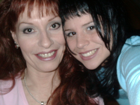 My youngest daughter Lisa, and me.