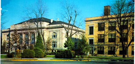 THE "OLD" GREENVILLE HIGH SCHOOL (RIGHT)