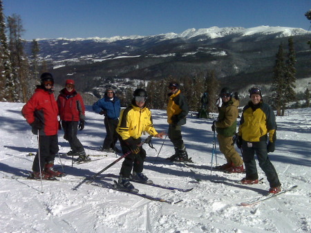 Skiing with my pals at Winter Park, CO
