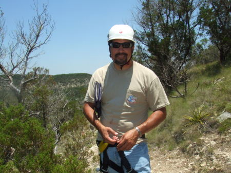 Zip lining in Wimberley 09