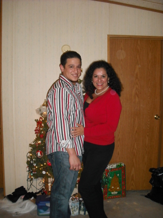 My Son Luis Enrique and I, Seattle, Dec 08