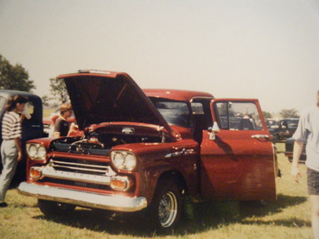 Its a '58 Chevy. It won lots of shows.