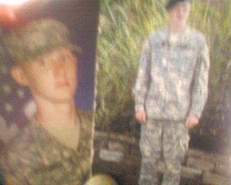 son brent in the army