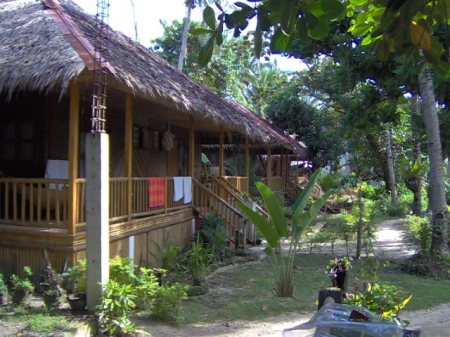 Hotel beach hut