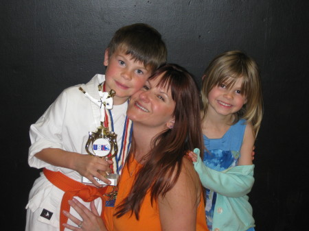 Jack's 1st Karate tournament 2009