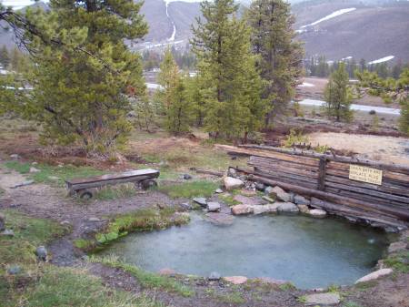 Hot Springs near Stanley,ID "sheepherders dip"