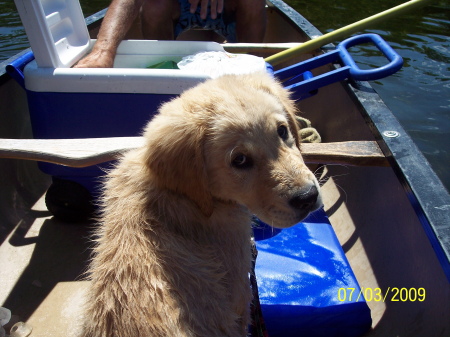 My first canoe trip 7/09