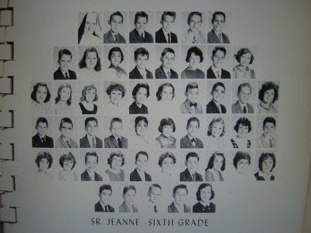 Sr. Jeanne-6th grade, taken 1961
