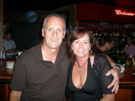 Dave and I at the Rudder....Dewey Beach