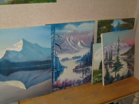 A few of my oil paintings