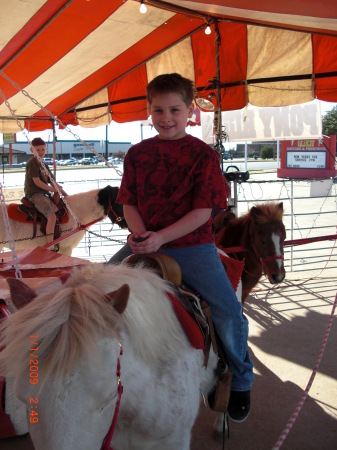 Anthony on the pony