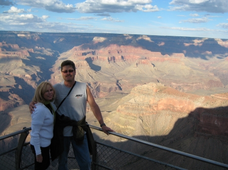 Julie & I at the Grand Canyon 2008