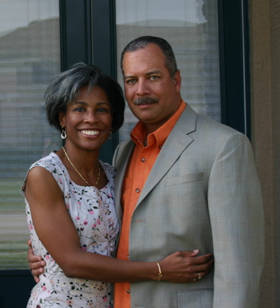 Markita and I on the way out dancing.