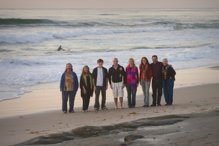 Family at La Jolla- Fall 2009