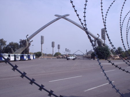 Iraq military parade ground