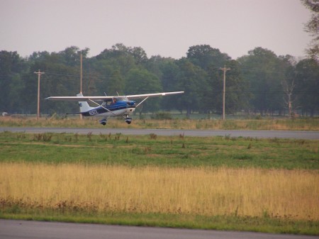 N2621L Departing Pigeon Forge, Tn.