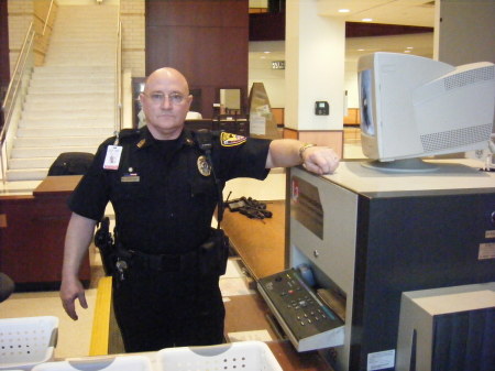 Me, Security Trainer at County Courthouse 2009