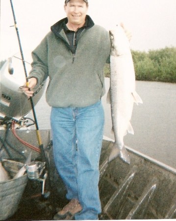 White Fishing in the Kobuk River in NW Alaska