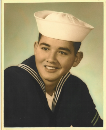 Alex in U.S. Navy at age 17