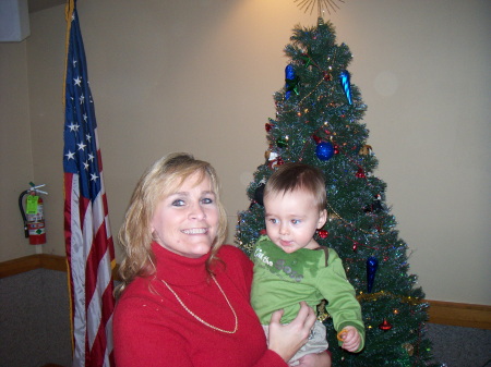 Christmas 2009 Me & Grandson