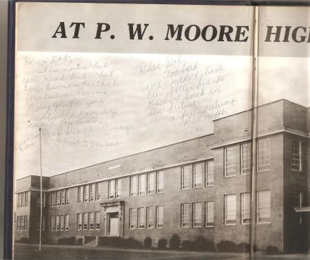 P. W. Moore High School Logo Photo Album