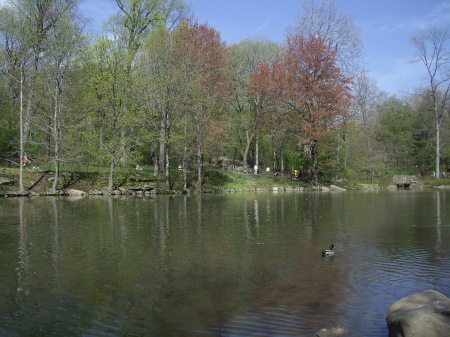 Not the resevoir just a hidden lake