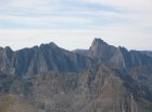 View of the "Needles" from summit of "Arrow"