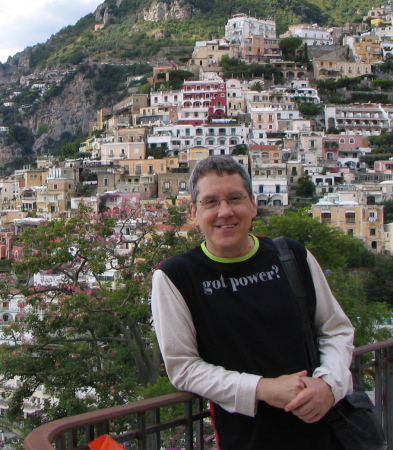 Mike in Positano Italy 2004