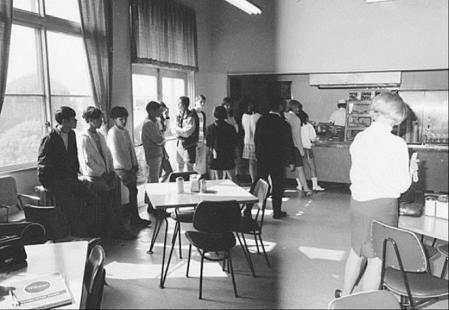 1969 Senior lunch room