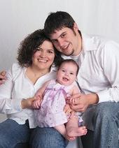 My son Mark, daughter-in-law Amy & Macey