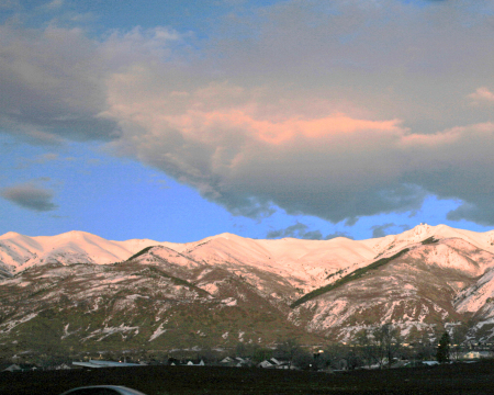 Wasatch Front in February